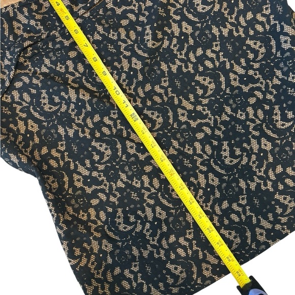 MICHAEL Michael Kors Women's Petite Black Lace Off-The-Shoulder Top (XL, Suntan) - Picture 9 of 9